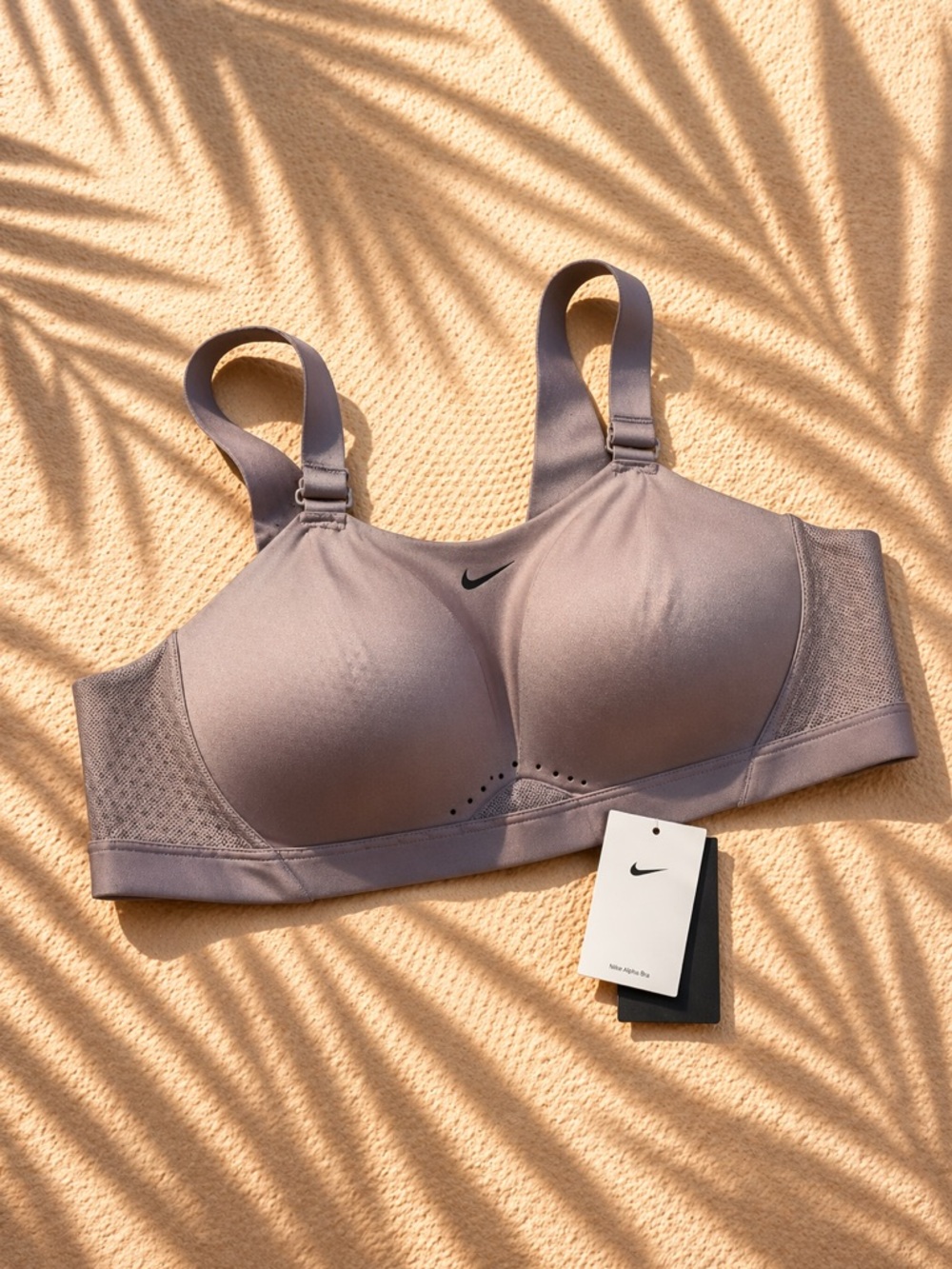 Nike Lavender High-Support Sports Bra